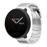 Strap-it® Polar Ignite 3 metalen bandje (zilver)