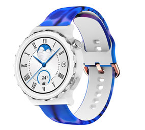 Strap-it® Aurora Huawei Watch GT 3 Pro 43mm bandje Strap-it® Aurora Huawei Watch GT 3 Pro 43mm bandje