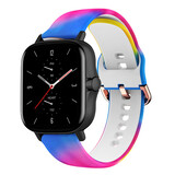 Strap-it® Color Crazy Amazfit GTS 2 bandje Strap-it® Color Crazy Amazfit GTS 2 bandje