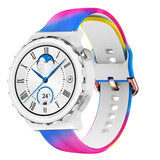 Strap-it® Color Crazy Huawei Watch GT 3 Pro 43mm bandje Strap-it® Color Crazy Huawei Watch GT 3 Pro 43mm bandje