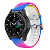 Strap-it® Strap-it Color Crazy Samsung Galaxy Watch 4 Classic 46mm bandje Strap-it® Strap-it Color Crazy Samsung Galaxy Watch 4 Classic 46mm bandje