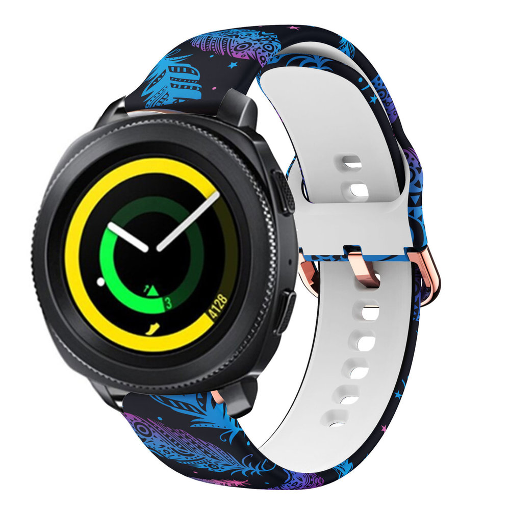 Strap-it® Strap-it Funky Feather Samsung Gear Sport bandje