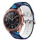 Strap-it® Strap-it Funky Feather Samsung Galaxy Watch 3 41mm bandje
