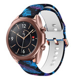 Strap-it® Funky Feather Samsung Galaxy Watch 3 41mm bandje
