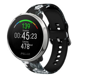 Strap-it® Grey Flower Polar Ignite bandje