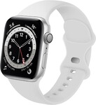 Strap-it® Strap-it Apple Watch siliconen bandje (wit)