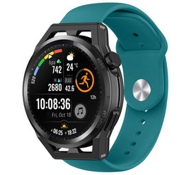 Strap-it® Huawei Watch GT Runner sport bandje (groen-blauw)