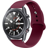 Strap-it® Samsung Galaxy Watch 3 45mm sport bandje (bordeaux)