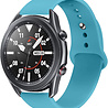 Strap-it® Strap-it Samsung Galaxy Watch 3 45mm sport bandje (lichtblauw) Strap-it® Strap-it Samsung Galaxy Watch 3 45mm sport bandje (lichtblauw)