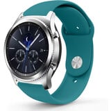 Strap-it® Samsung Gear S3 sport bandje (groen-blauw) Strap-it® Samsung Gear S3 sport bandje (groen-blauw)
