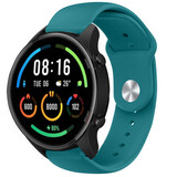Strap-it® Xiaomi Mi Watch sport bandje (groen-blauw)