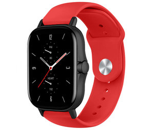 Strap-it® Amazfit GTS 2 sport bandje (rood)