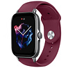 Strap-it® Strap-it Amazfit GTS 3 sport bandje (bordeaux) Strap-it® Strap-it Amazfit GTS 3 sport bandje (bordeaux)