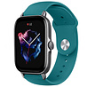 Strap-it® Strap-it Amazfit GTS 3 sport bandje (groen-blauw) Strap-it® Strap-it Amazfit GTS 3 sport bandje (groen-blauw)