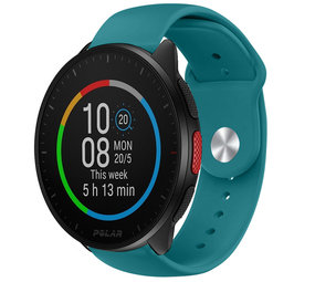 Strap-it® Polar Pacer sport bandje (groen-blauw)