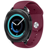 Strap-it® Samsung Gear Sport sport bandje (bordeaux)