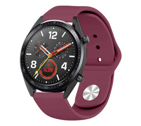 Strap-it® Huawei Watch GT 2 sport bandje (bordeaux)