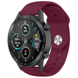 Strap-it® Honor Magic Watch 2 sport bandje (bordeaux)