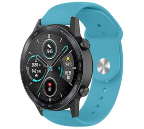 Strap-it® Honor Magic Watch 2 sport bandje (lichtblauw)