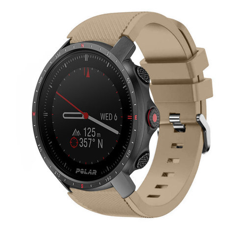 Strap-it® Strap-it Polar Grit X Pro siliconen bandje (beige)