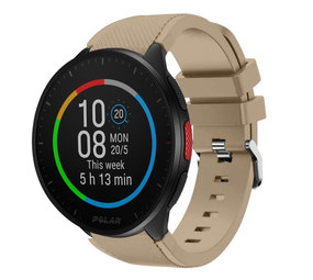 Strap-it® Polar Pacer siliconen bandje (beige)