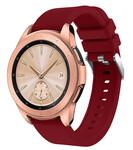 Strap-it® Strap-it Samsung Galaxy Watch 42mm siliconen bandje (bordeaux)