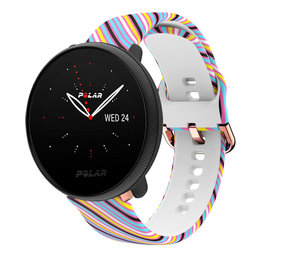 Strap-it® Silly Stripes Polar Ignite 2 bandje Strap-it® Silly Stripes Polar Ignite 2 bandje