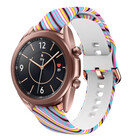 Strap-it® Strap-it Silly Stripes Samsung Galaxy Watch 3 41mm bandje