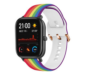 Strap-it® Taste the Rainbow Xiaomi Amazfit GTS bandje