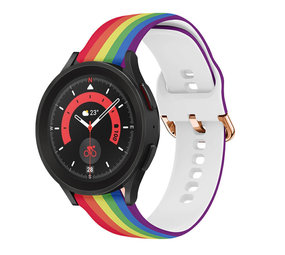 Strap-it® Taste the Rainbow Samsung Galaxy Watch 5 Pro bandje Strap-it® Taste the Rainbow Samsung Galaxy Watch 5 Pro bandje
