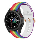 Strap-it® Strap-it Taste the Rainbow Samsung Galaxy Watch 4 Classic 46mm bandje