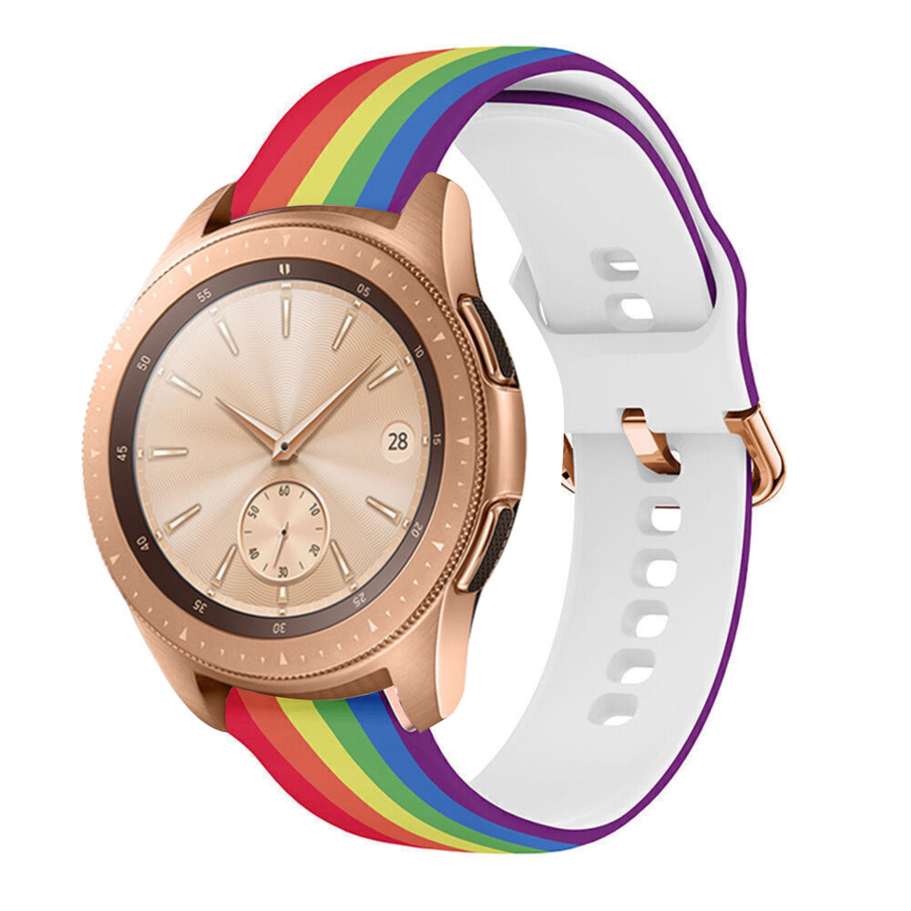 Strap-it® Strap-it Taste the Rainbow Samsung Galaxy Watch 42mm bandje