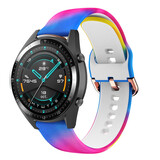 Strap-it® Color Crazy Huawei Watch GT 2 42mm bandje Strap-it® Color Crazy Huawei Watch GT 2 42mm bandje