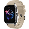 Strap-it® Strap-it Amazfit GTS 3 siliconen bandje (beige) Strap-it® Strap-it Amazfit GTS 3 siliconen bandje (beige)