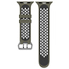 Strap-it® Strap-it Apple Watch sport gesp bandje (legergroen/zwart) Strap-it® Strap-it Apple Watch sport gesp bandje (legergroen/zwart)