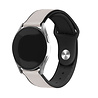 Strap-it® Strap-it Xiaomi Watch S1 leren hybrid bandje (wit) Strap-it® Strap-it Xiaomi Watch S1 leren hybrid bandje (wit)