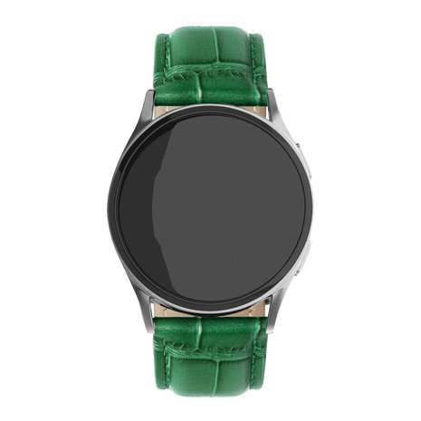 Strap-it® Strap-it Polar Unite leather crocodile grain band (groen)