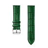 Strap-it® Strap-it Samsung Gear S3 leather crocodile grain band (groen) Strap-it® Strap-it Samsung Gear S3 leather crocodile grain band (groen)