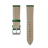 Strap-it® Strap-it Samsung Gear S3 leather crocodile grain band (groen) Strap-it® Strap-it Samsung Gear S3 leather crocodile grain band (groen)