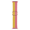 Strap-it® Strap-it Apple Watch verstelbaar geweven nylon bandje (geel/roze) Strap-it® Strap-it Apple Watch verstelbaar geweven nylon bandje (geel/roze)