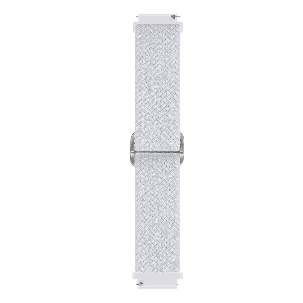 Strap-it® Strap-it Amazfit GTS 3 verstelbaar geweven bandje (wit) Strap-it® Strap-it Amazfit GTS 3 verstelbaar geweven bandje (wit)