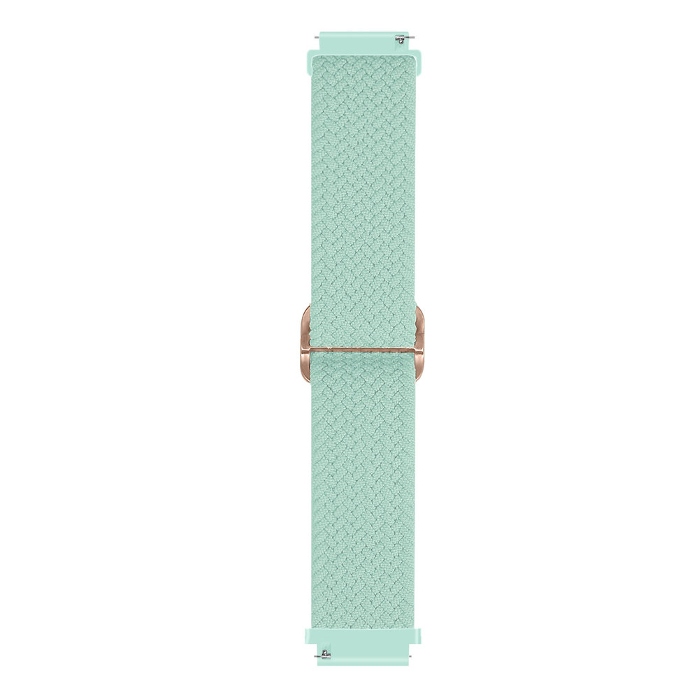Strap-it® Strap-it Samsung Galaxy Watch 5 44mm verstelbaar geweven bandje (turquoise)