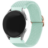 Strap-it® Amazfit GTR 2 verstelbaar geweven bandje (turquoise) Strap-it® Amazfit GTR 2 verstelbaar geweven bandje (turquoise)