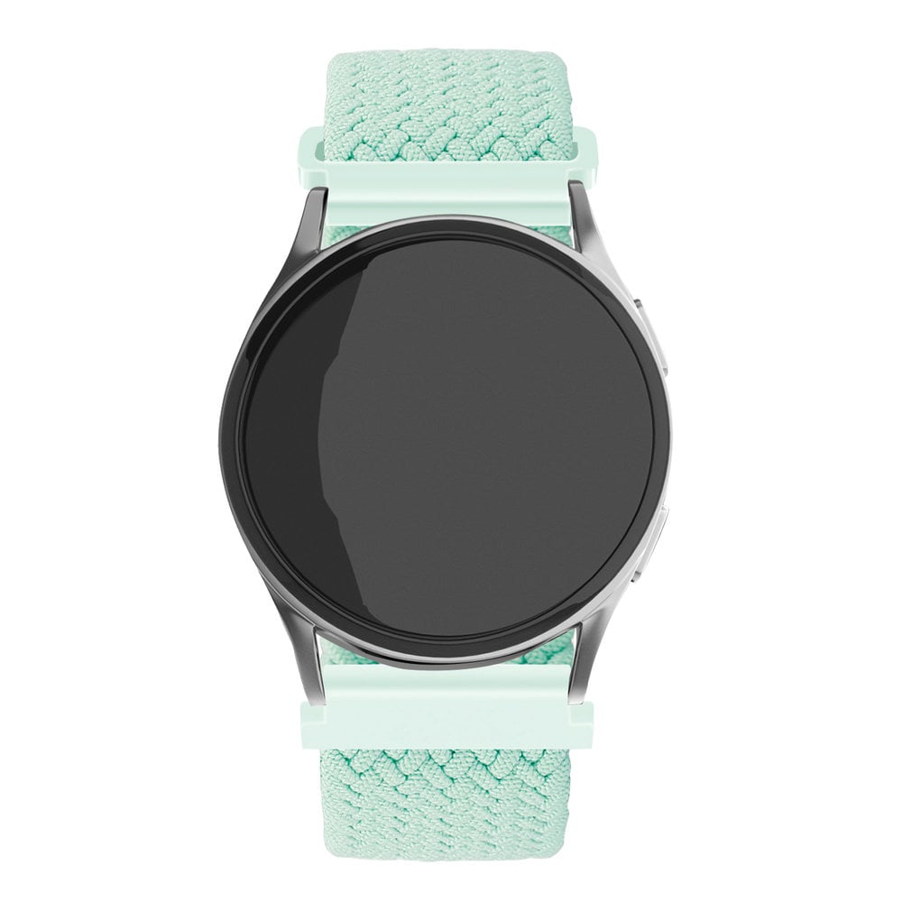 Strap-it® Strap-it Huawei Watch GT 2 verstelbaar geweven bandje (turquoise)