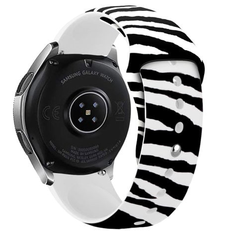 Strap-it® Strap-it Wild Zebra Honor Magic Watch 2 bandje