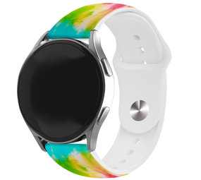 Strap-it® Tie-Dye Samsung Galaxy Watch 5 40mm bandje Strap-it® Tie-Dye Samsung Galaxy Watch 5 40mm bandje
