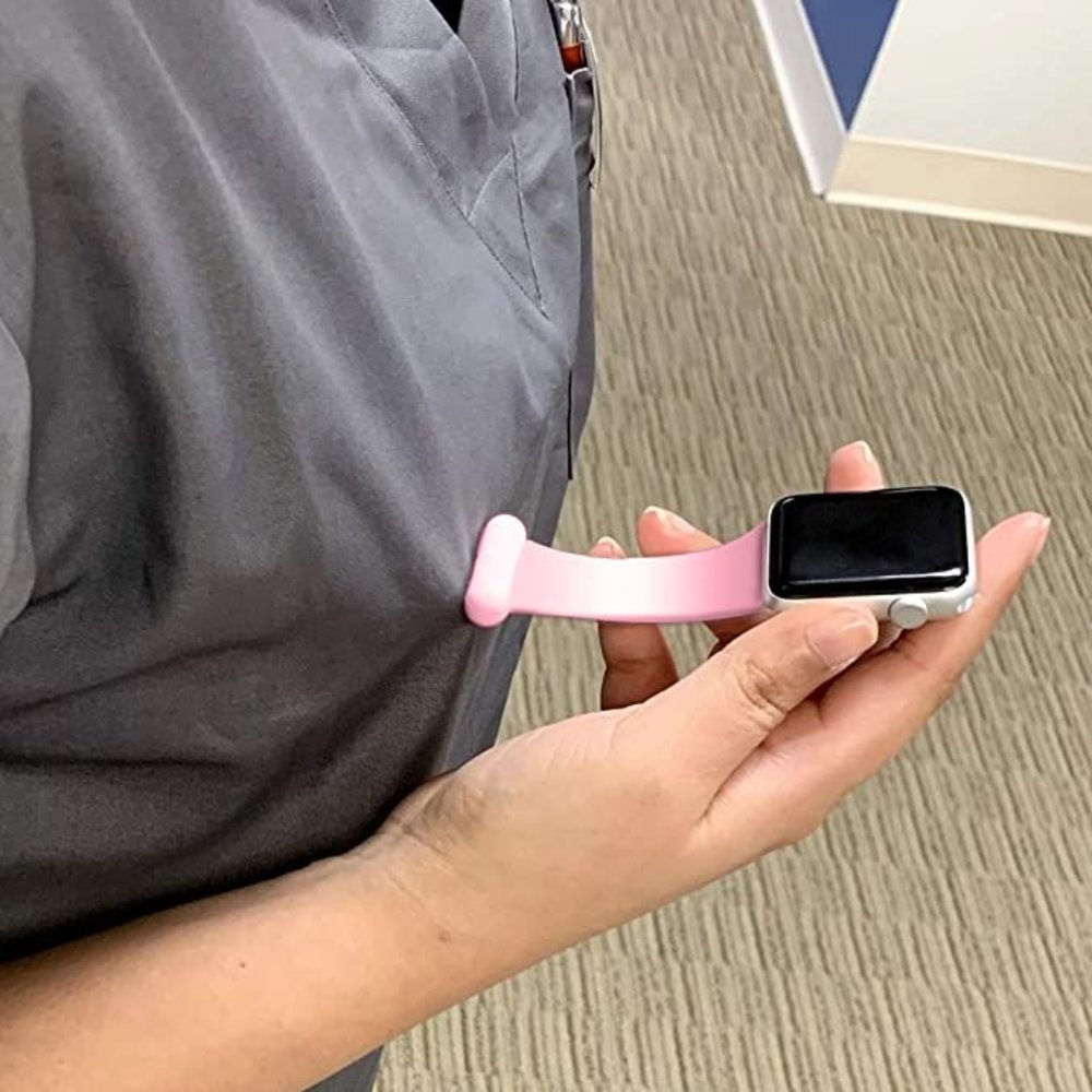 Strap-it® Strap-it Apple Watch verpleegkundige band (roze)