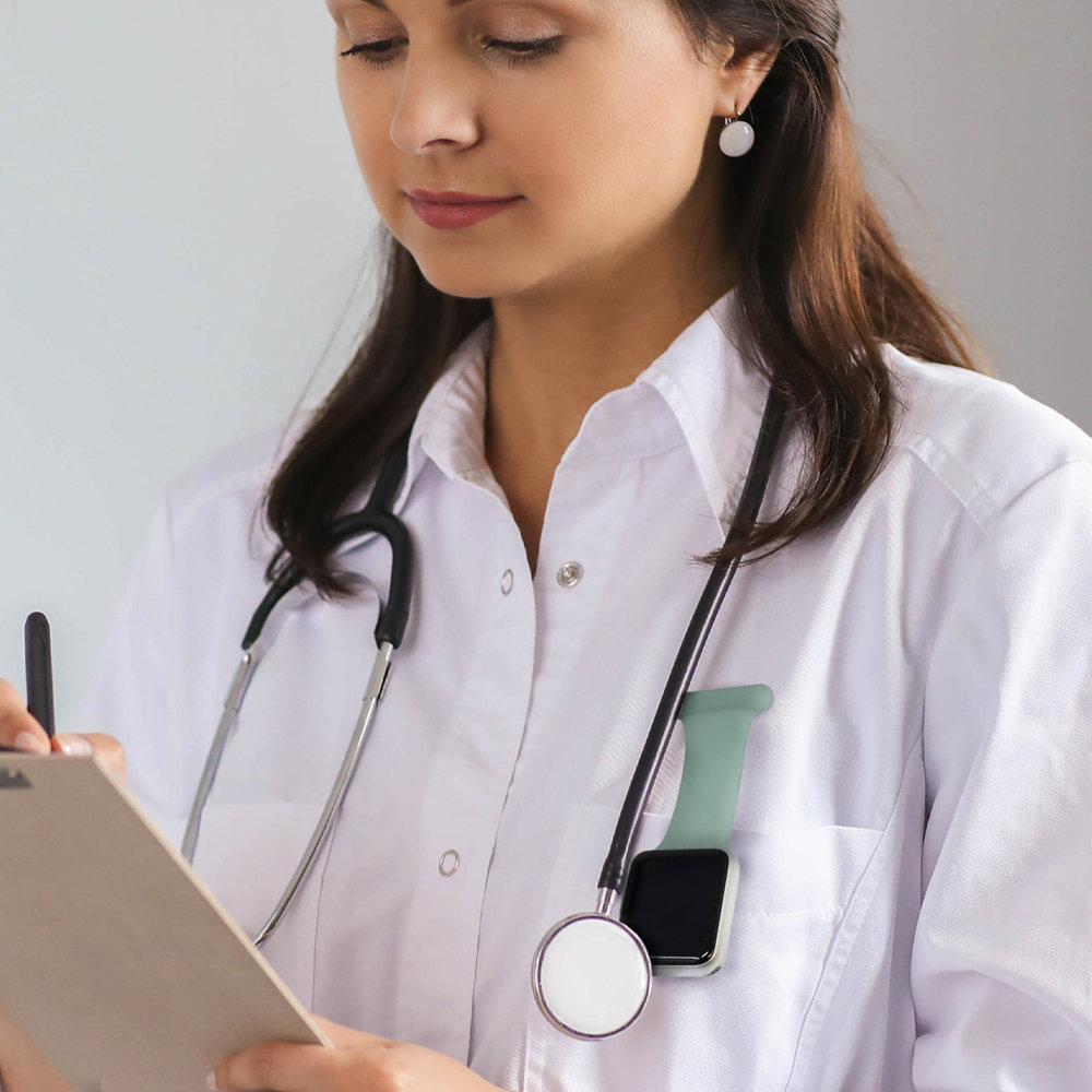 Strap-it® Strap-it Apple Watch verpleegkundige band (groen) Strap-it® Strap-it Apple Watch verpleegkundige band (groen)