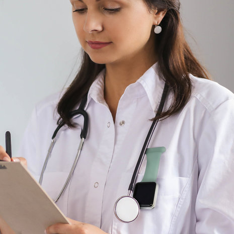 Strap-it® Strap-it Apple Watch verpleegkundige band (groen) Strap-it® Strap-it Apple Watch verpleegkundige band (groen)