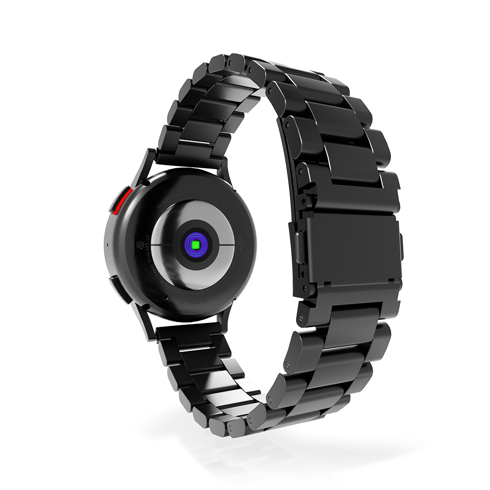 Strap-it® Strap-it Huawei Watch GT 2 Pro stalen band (donkergrijs)